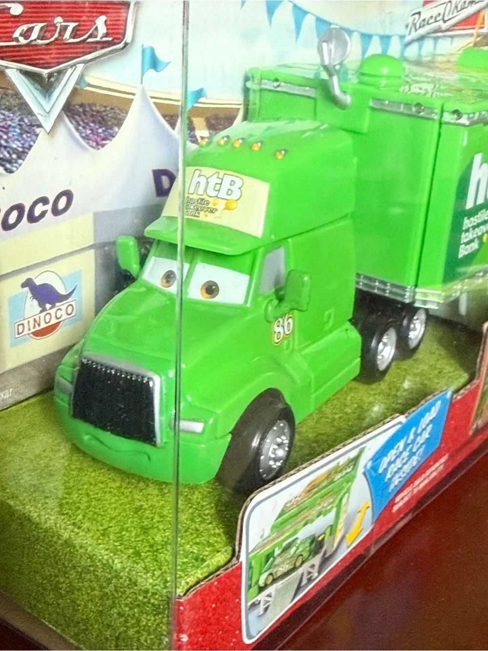 Disney Chick Hicks HTB Green Hauler Truck